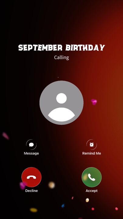 SEPTEMBER BIRTHDA