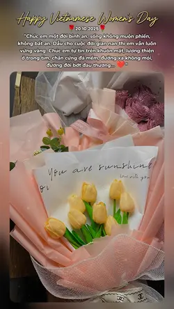 Lời chúc 20/10