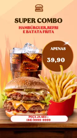 hambúrguer COMBO