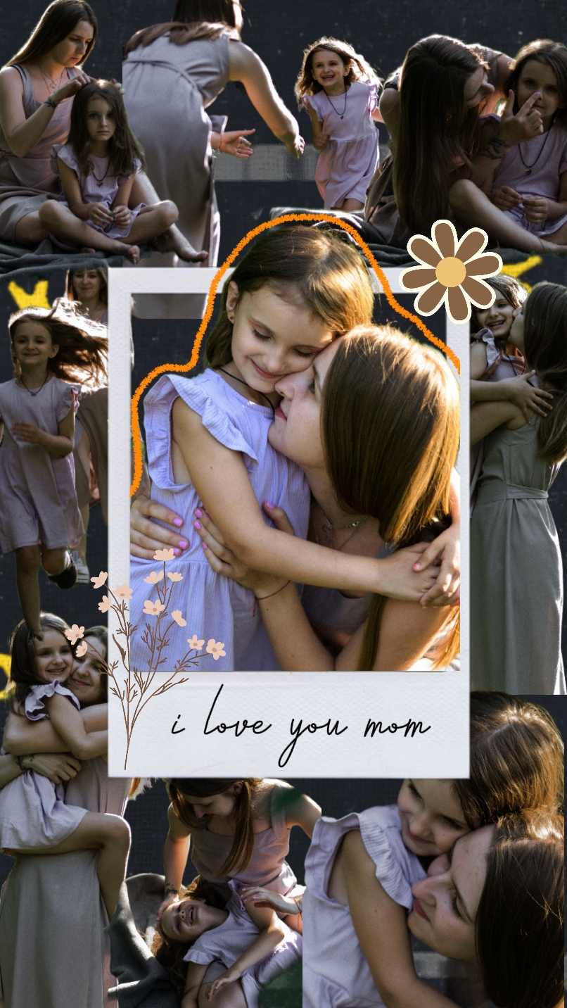 mom and daughter