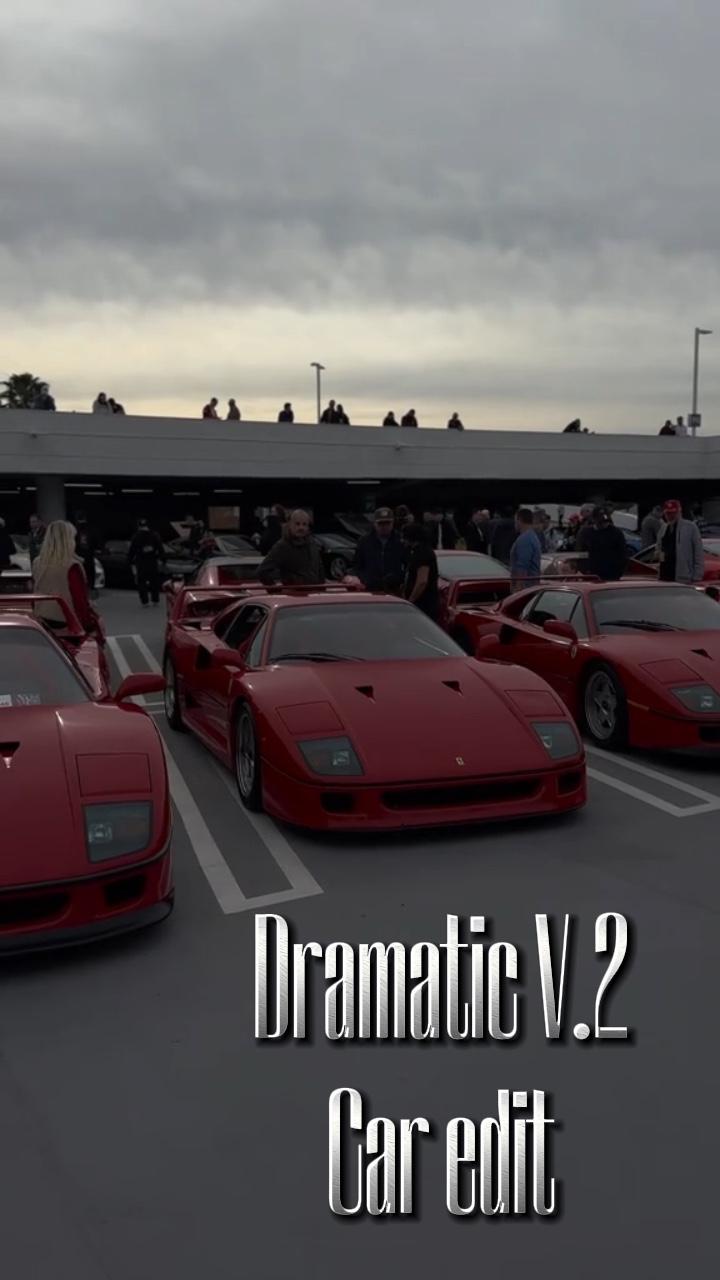 Dramatic car edit ‼️