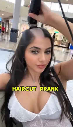 haircut prank