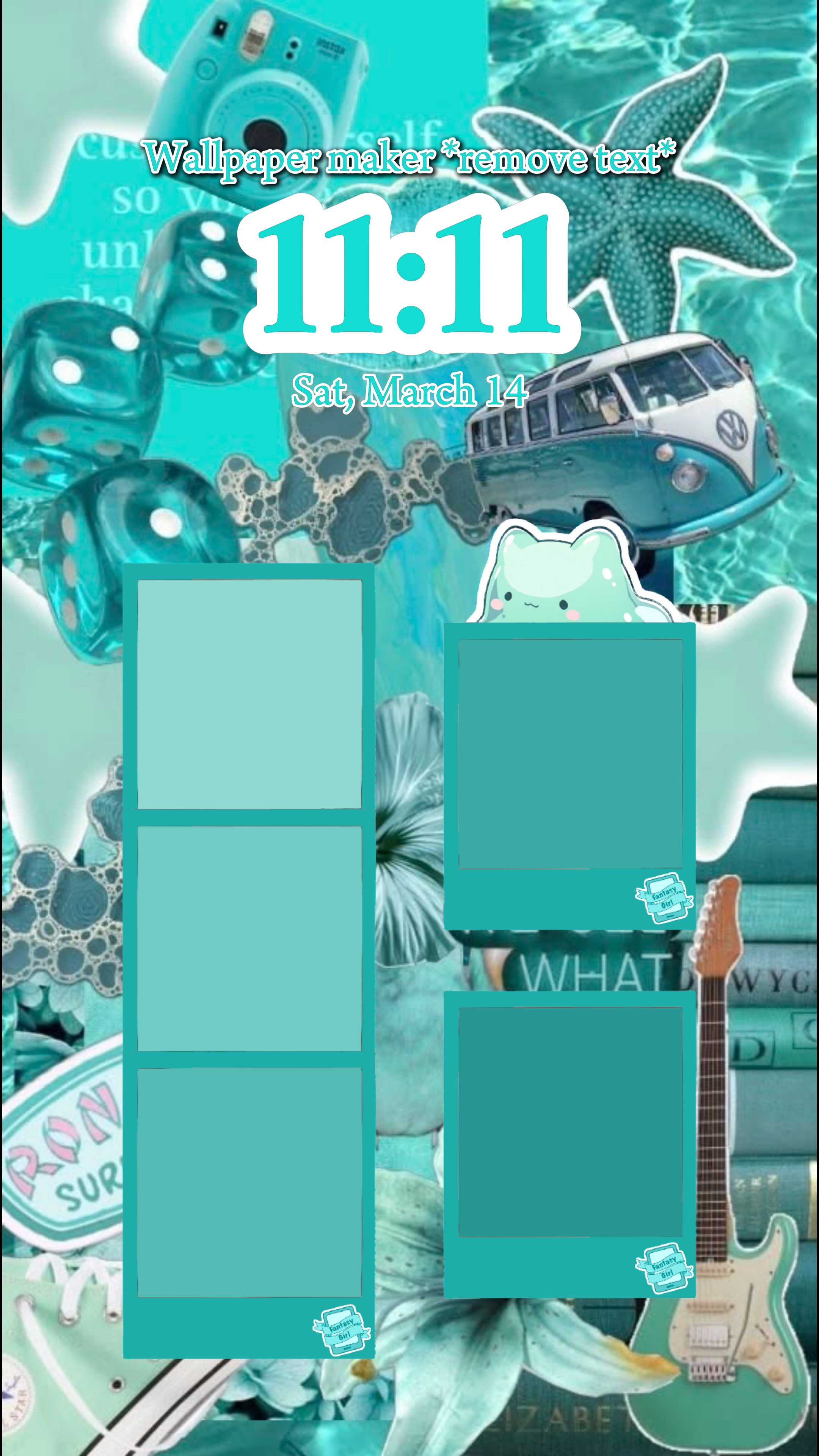 Fondo de pantalla verde azulado
