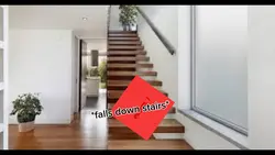 falling of stair