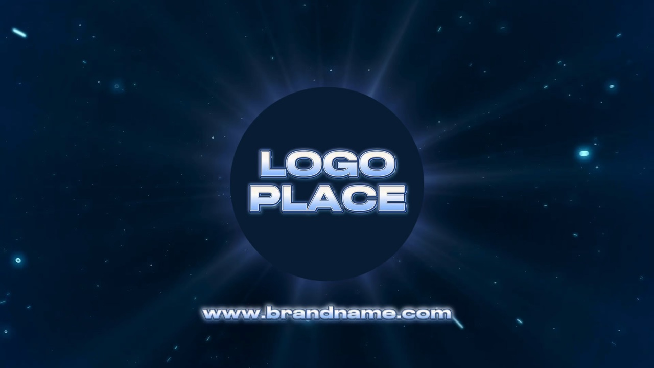 Modelo de introdução de logotipo