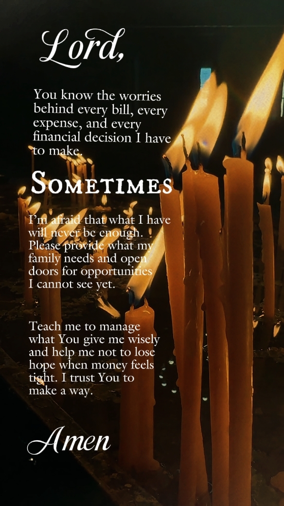 Oración financiera 