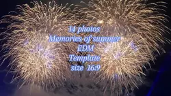 EDMで思い出のvlog 14枚