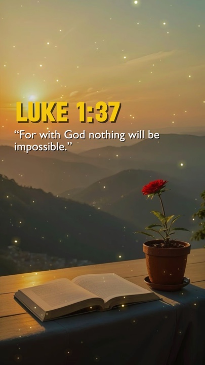 Lucas 1: 37