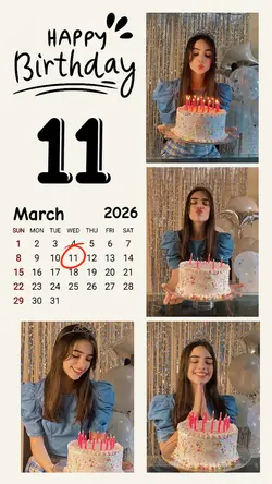 birthday 11 march