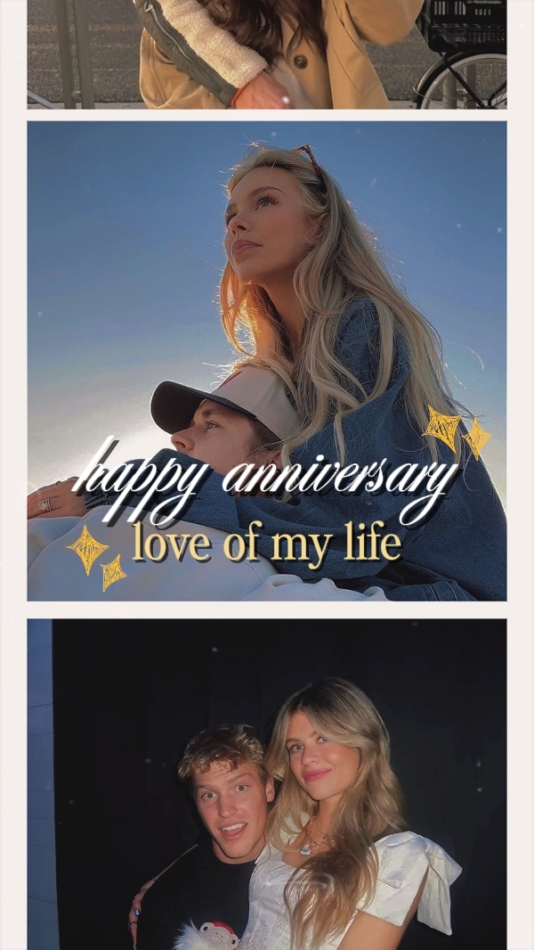 Casal de aniversário