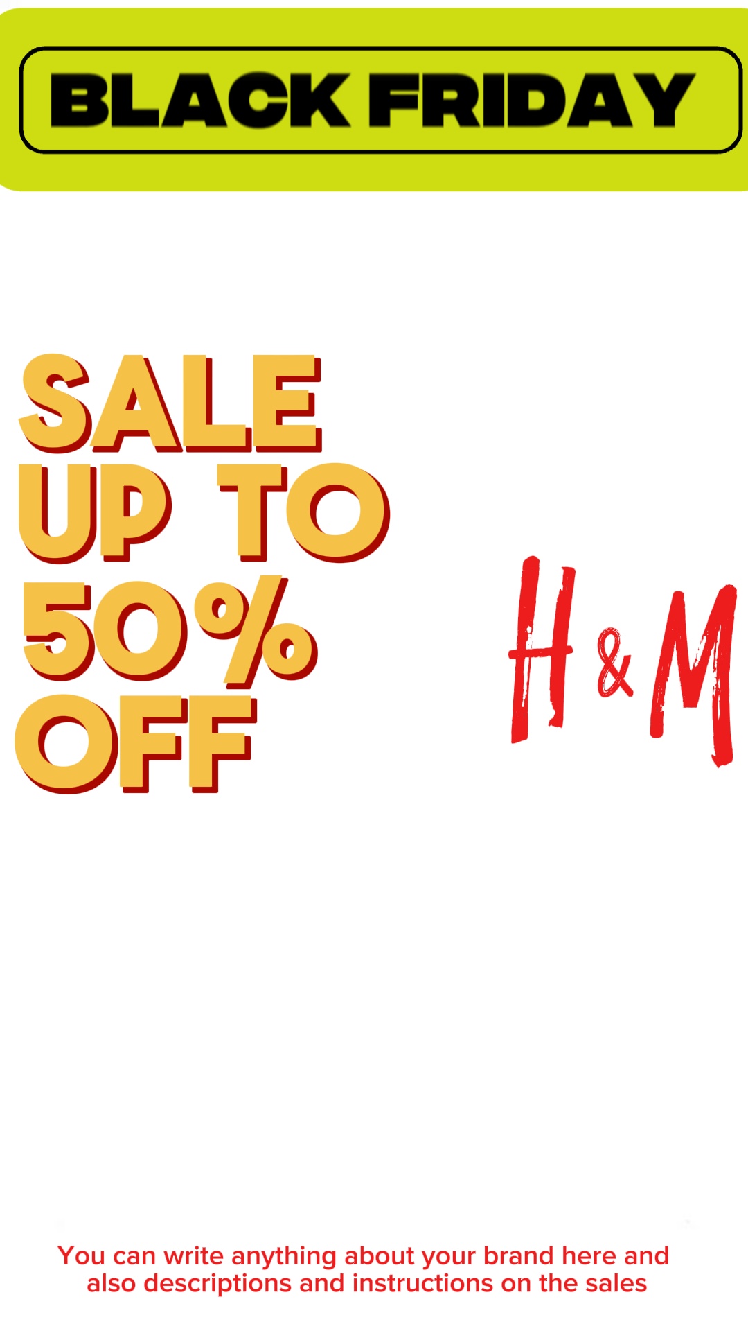 50% off Black Friday