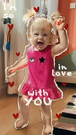 Baby cutout