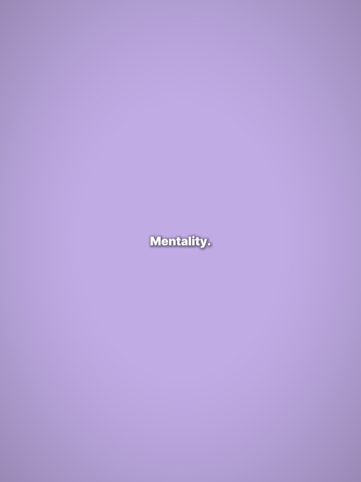 Mentalidade 