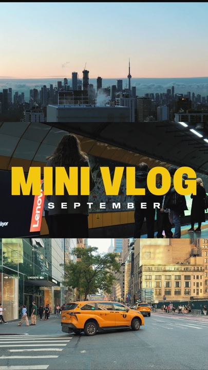 Mini Vlog Aesthetic 