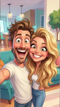 Couple Caricature