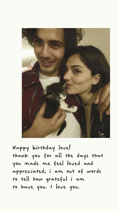 Happy birthday love