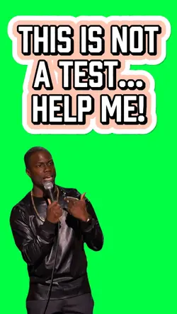 NOT A TEST. HELP ME!