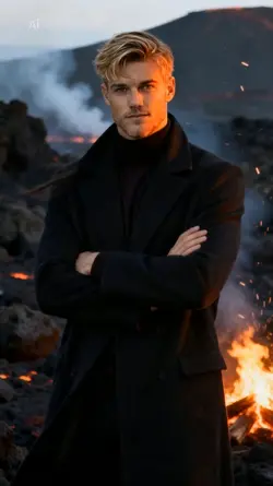 Lava background AI 