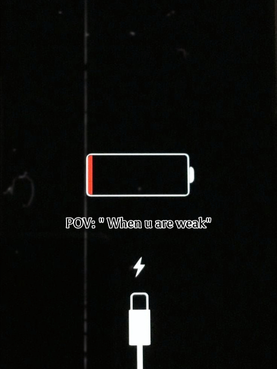 Fraco e totalmente carregado.