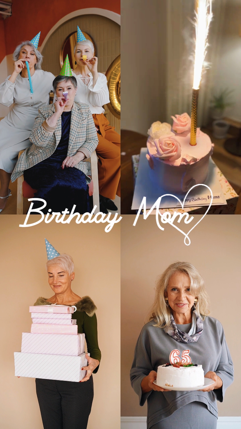 Aniversariante mãe