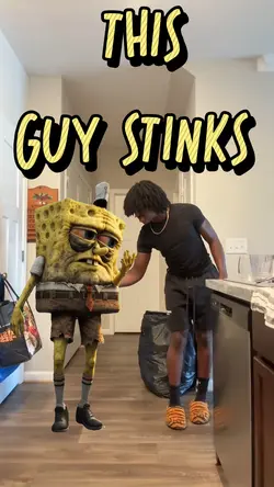 THIS GUY STINKS MEME