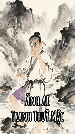 AI Tranh Thủy Mặc