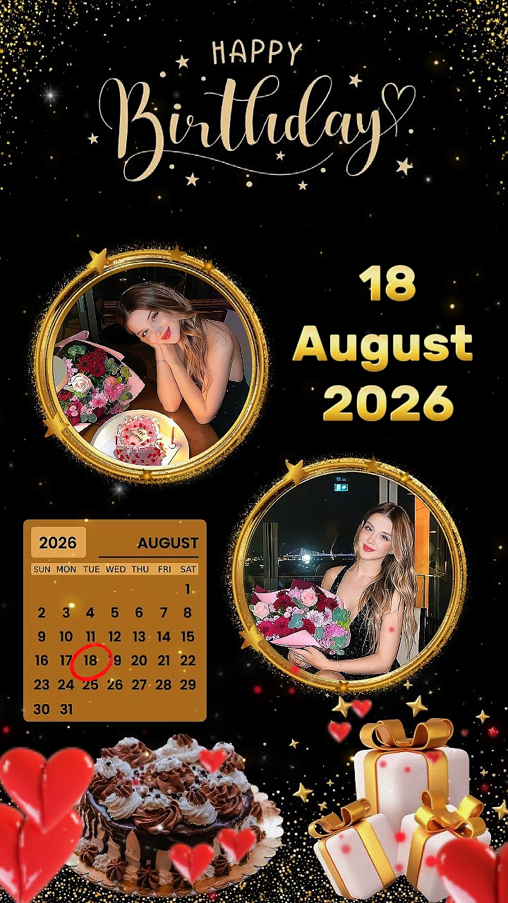Aniversário 18 de agosto 