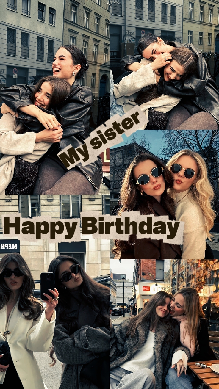 Joyeux anniversaire Soeur