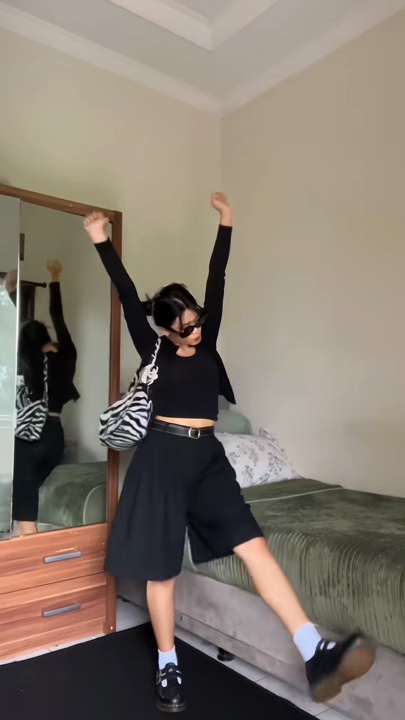 Transição de roupa