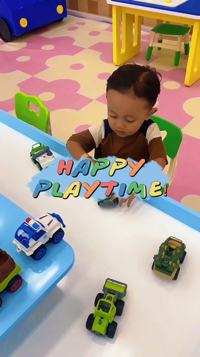 Tiempo de juego feliz para niños