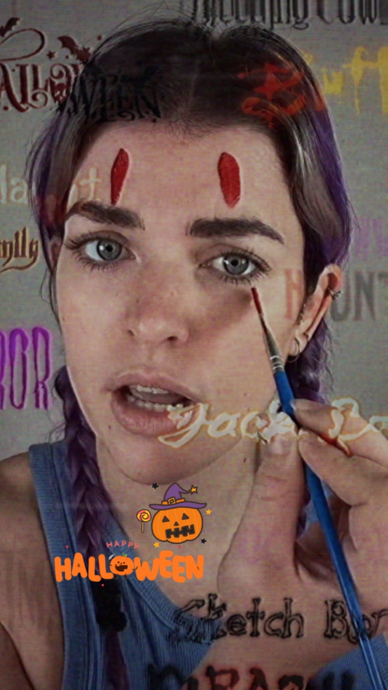 Halloween-Schminke 