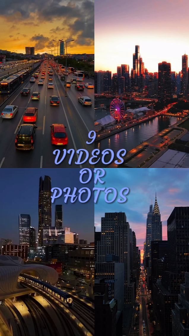 9 VIDEOS OR PHOTOS 