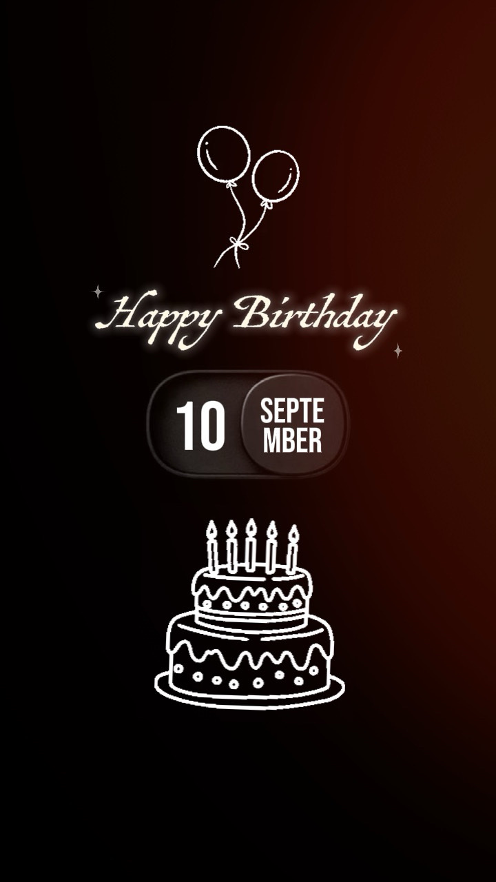 BIRTHDY 10 SEPTEMBER
