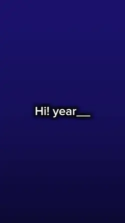 hi year bye Year