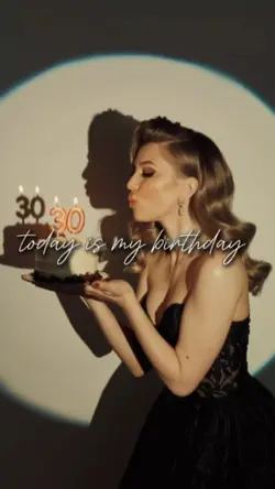 today is my birthday