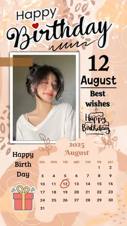 HBD 12 AUGUST 2025