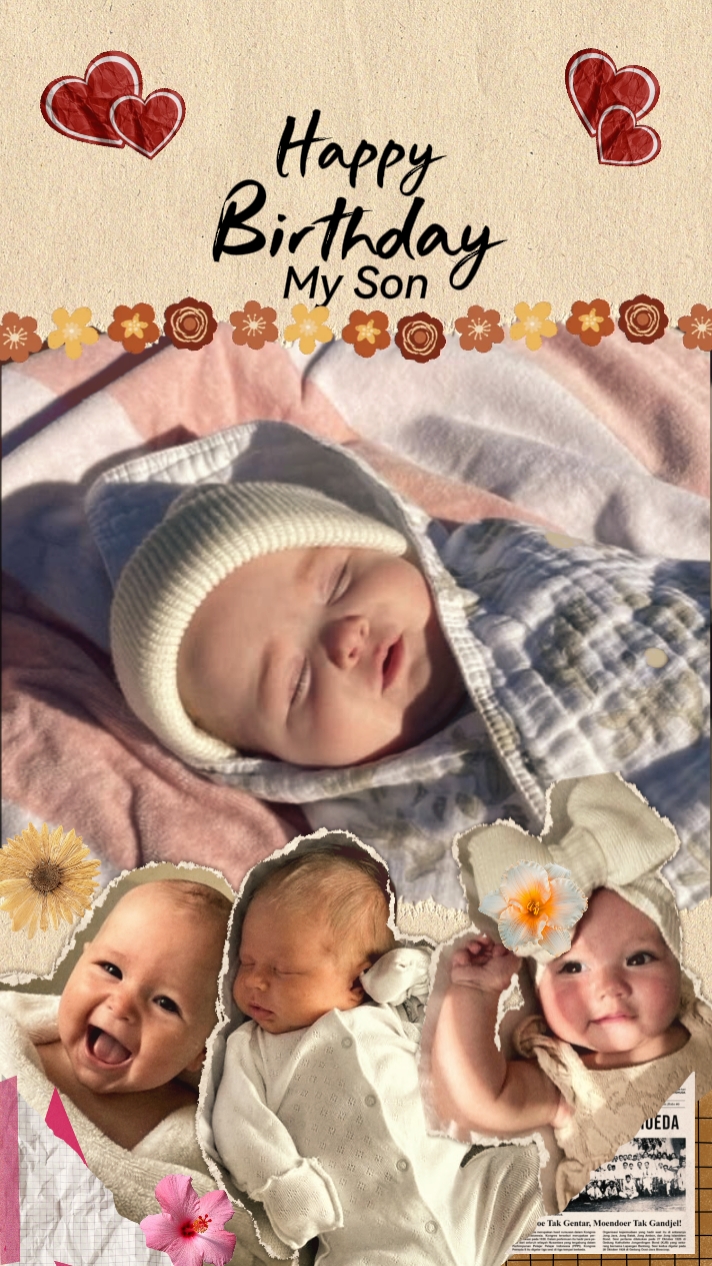 Feliz aniversário bebê