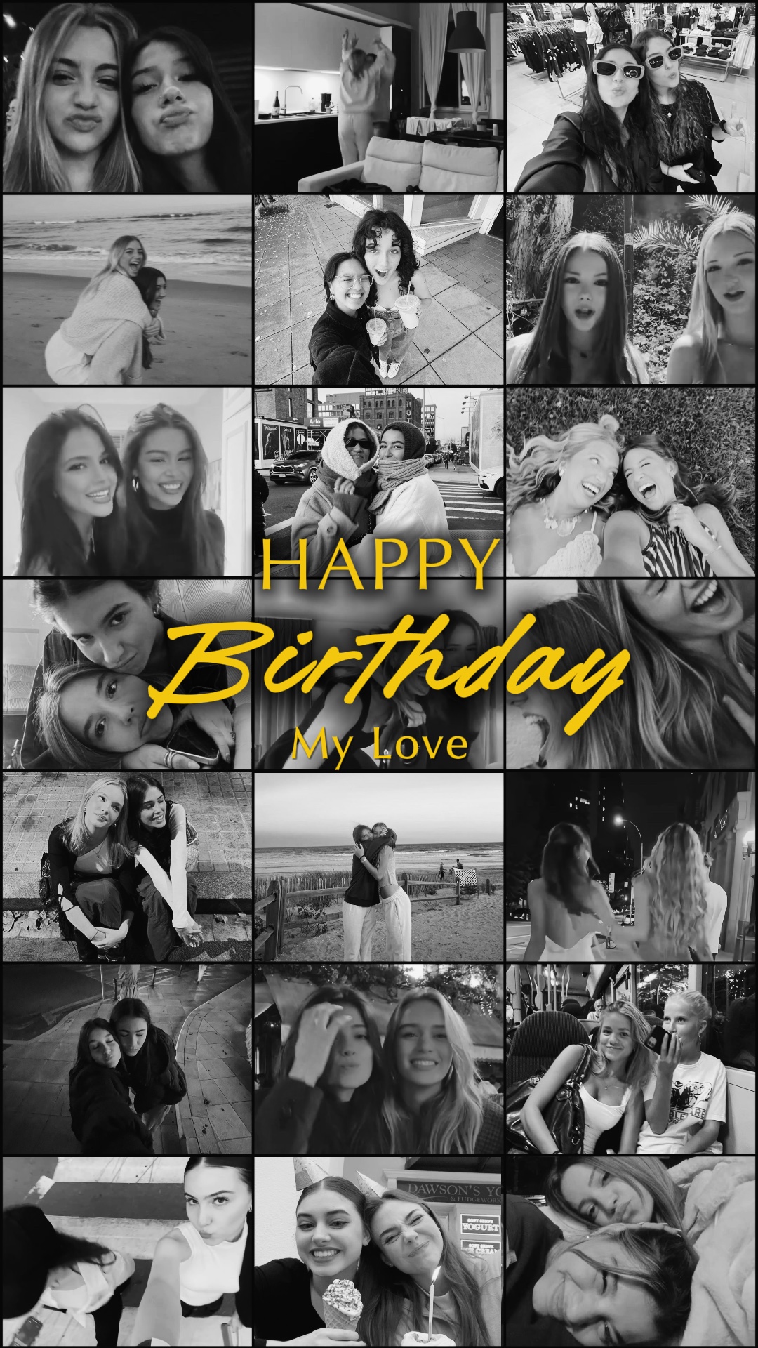 Feliz cumpleaños amor