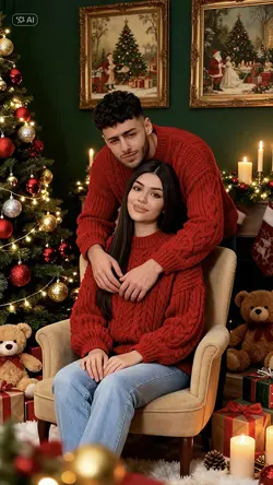 Christmas couple