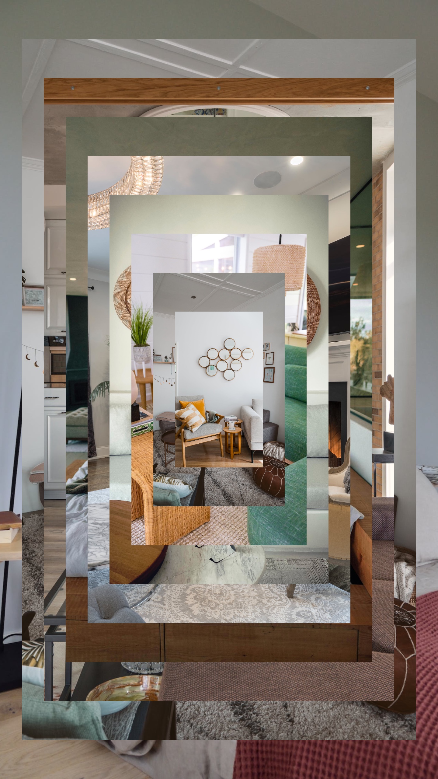 Business Template+Home Decoration+Home Decoration+Creative Ads Showcase Set+Whit