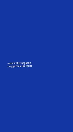 maaf untuk siapapun