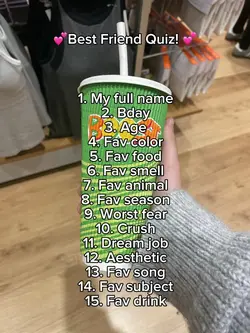  Bestie Quiz!