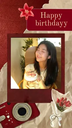 birthday frame 