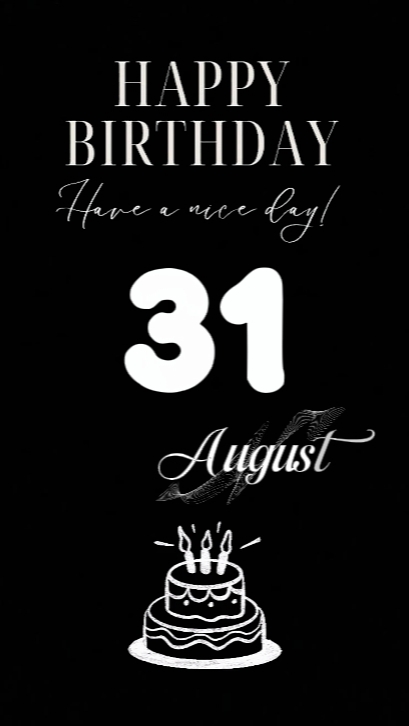 ANNIVERSAIRE DU 31 AOÛT