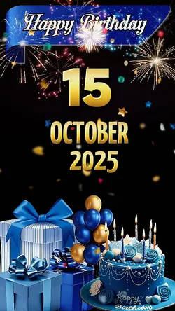 BIRTHDAY 15 OCTOBER 