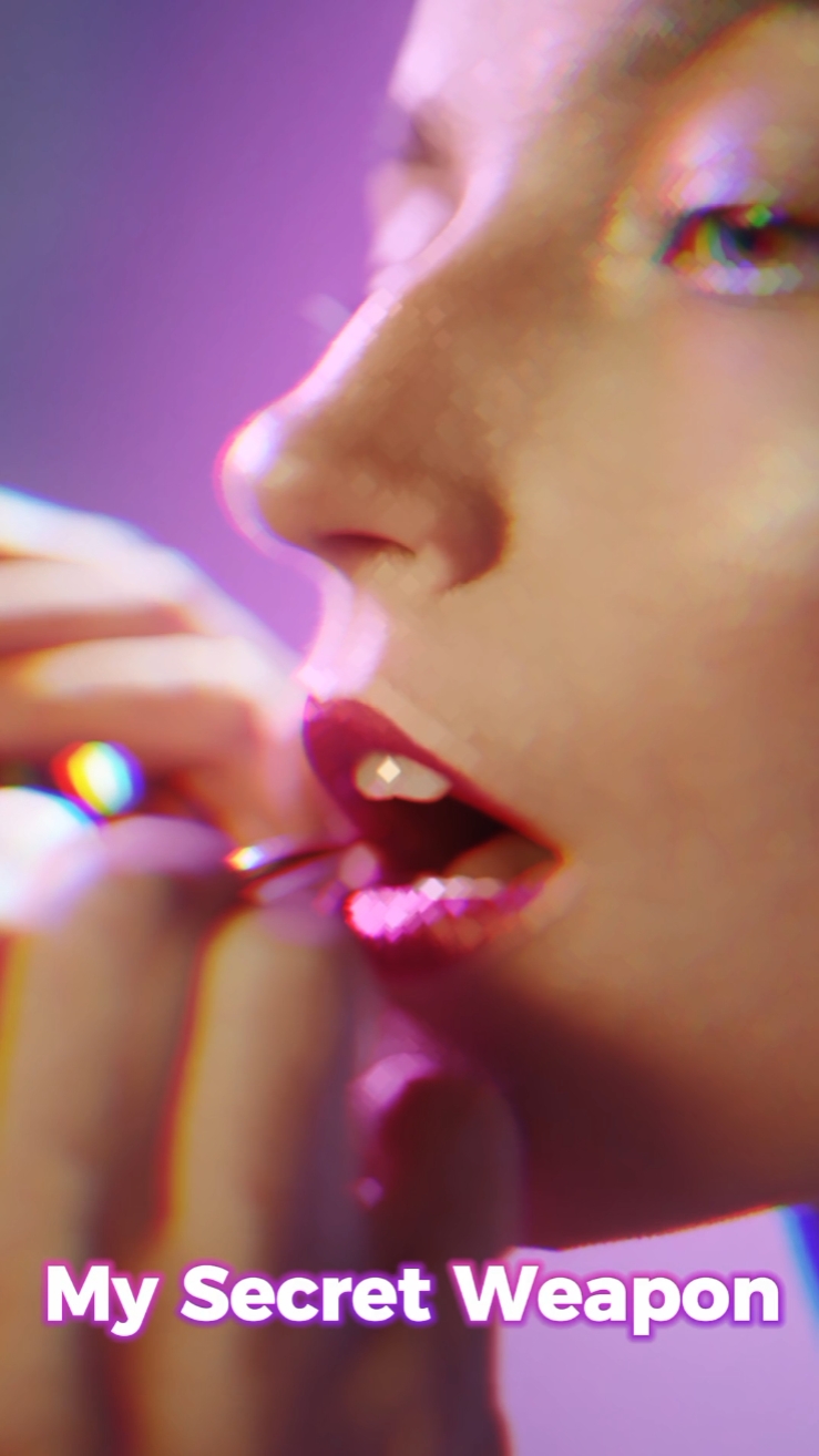 Make Up Lipstick Product Display Text To Speech TikTok Style 