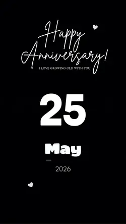 25 may anniversary