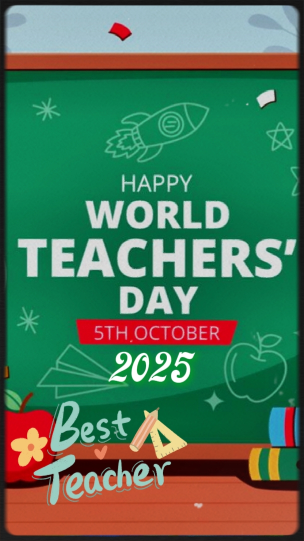 Dia Mundial do Professor