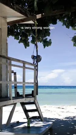 a very strong woman.