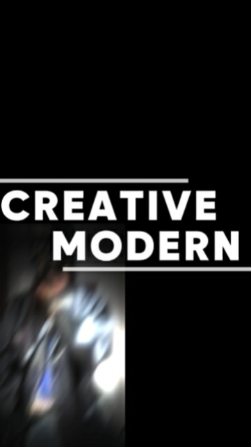 Criativo moderno 